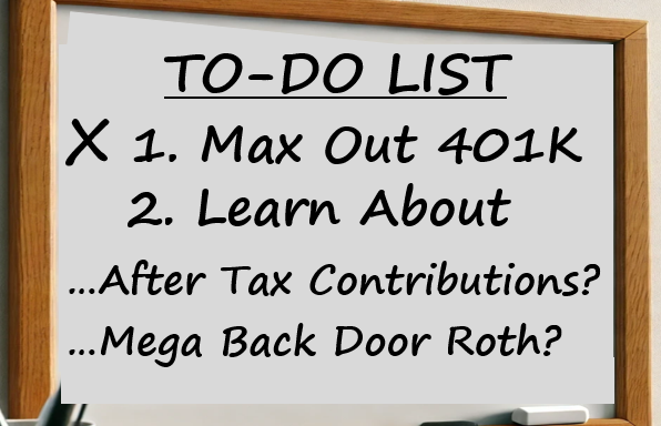 image after tax 401k contributions mega back door roth