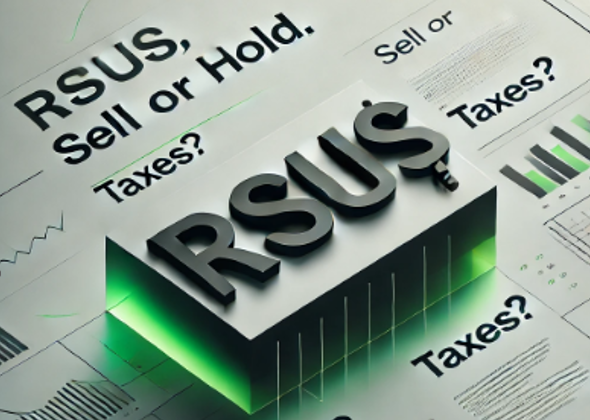image rsu vesting sell hold tax tips